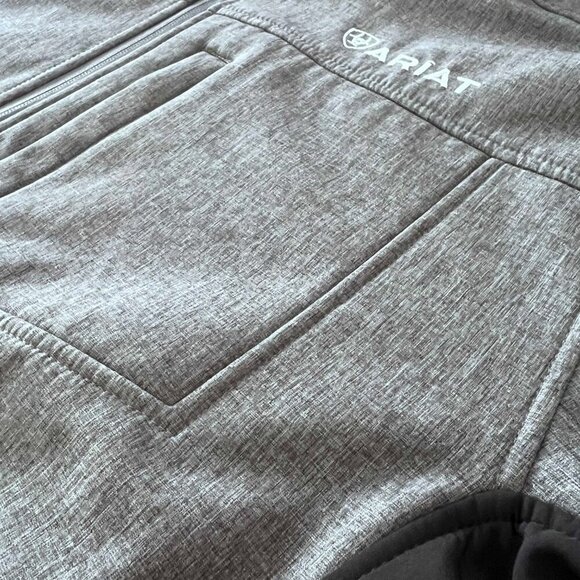 Ariat Gray and Black Men's Jacket - Picture 9 of 16